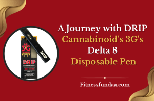 A Journey with DRIP Cannabinoid's 3G's Delta 8 Disposable Pen